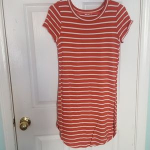 Stretchy striped dress